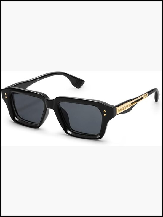Square Frame Sunglasses UV400 Protection Ultralight Plastic Frame main image 5